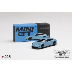 1:64 Масштабная модель Porsche Taycan Turbo S Frozen BL