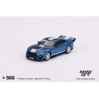 1:64 Масштабная модель Shelby GT500 Dragon Snake Concept, blue