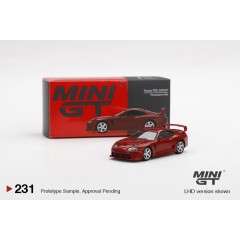 1:64 Масштабная модель TOYOTA SUPRA TRD 3000GT RED