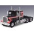 1:43 Масштабная модель седельный тягач FREIGHTLINER FLC 120 64 T со спальником 1977 Black/Red