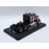 1:43 Масштабная модель седельный тягач FREIGHTLINER FLC 120 64 T со спальником 1977 Black/Red