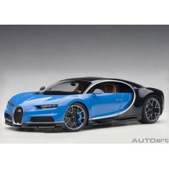 1:18 Масштабная модель Bugatti Chiron  2017 (blue)