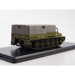 1:43 Масштабная модель Артиллерийский гусеничный тягач АТС-59