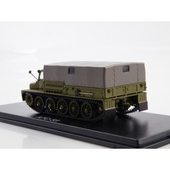 1:43 Масштабная модель Артиллерийский гусеничный тягач АТС-59
