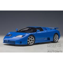1:18 Масштабная модель Bugatti EB 110 SS (French racing blue)