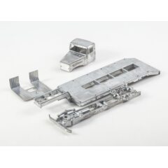 1:43 Сборная модель КРАЗ-258Б1 с полуприцепом ЧМЗАП-5523