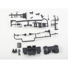 1:43 Сборная модель КРАЗ-258Б1 с полуприцепом ЧМЗАП-5523