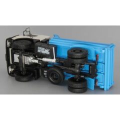 1:43 Масштабная модель МАЗ 55514020 самосвал (1996-1999), серый / синий