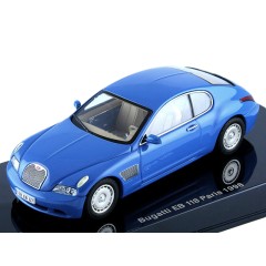 1:43 Масштабная модель Bugatti EB 118 Paris 1998 (French Racing Blue)