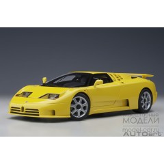 1:18 Масштабная модель Bugatti EB110 SS (yellow)