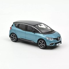 1:43 Масштабная модель RENAULT Scenic IV 2016 Celeste Blue/Black