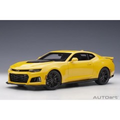 1:18 Масштабная модель Chevrolet Camaro ZL1 2017 (yellow)