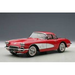 1:18 Масштабная модель Chevrolet Corvette 1958 (signet red)
