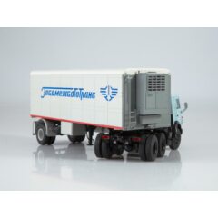 1:43 Масштабная модель КАМАЗ-54112 с полуприцепом Alka-N13CH "Главмежавтотранс"