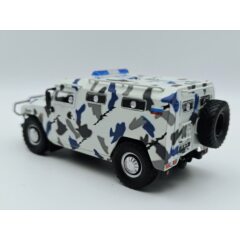 1:43 Автолегенды СССР. Милиция №10 - ГАЗ-233036 «Тигр» СПМ-2