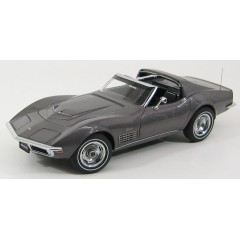 1:18 Масштабная модель Chevrolet Corvette 1970 Laguna Grey