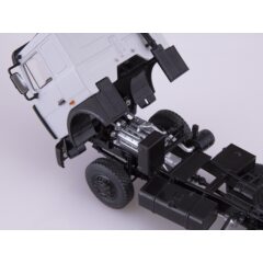 1:43 Масштабная модель МАЗ-5432 с полуприцепом-автовозом 934410 (А908)