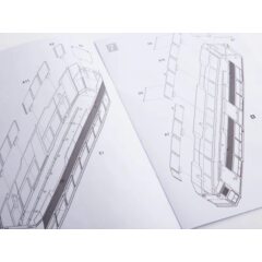 1:43 Сборная модель Трамвай КТМ-5М3