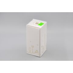 Ёлочная игрушка "Девятка" спортивная сиреневая с синими полосами