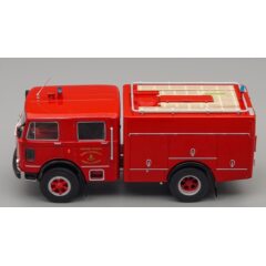 1:43 Масштабная модель пожарная машина OM 150 Autopompa 1968, red