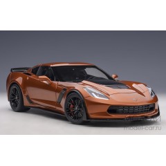 1:18 Масштабная модель Chevrolet Corvette C7 Z06 (orange)