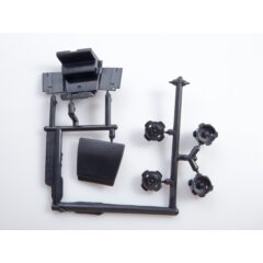 1:43 Сборная модель ЗИС-44 санитарный фургон