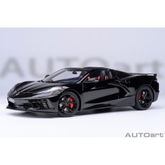 1:18 Масштабная модель Chevrolet Corvette C8 Stingray Z51 - 2020 (black)