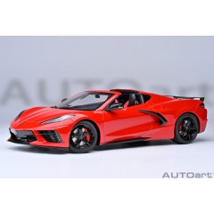 1:18 Масштабная модель Chevrolet Corvette C8 Stingray Z51 - 2020 (torch red)