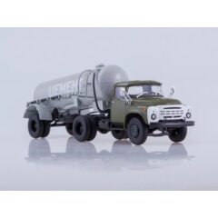 1:43 Масштабная модель ЗИЛ-130В1 с полуприцепом ТЦ-4