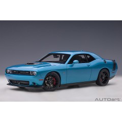1:18 Масштабная модель Dodge Challenger 392 Hemi Scat Pack Shaker - 2018 (B5 blue pearl coat)