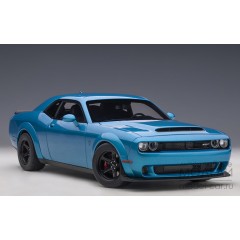 1:18 Масштабная модель Dodge Challenger Demon SRT (B5 blue pearl coat)