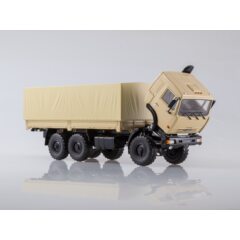1:43 Масштабная модель КАМАЗ-43118 6x6 бортовой с тентом