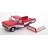 1:18 Масштабная модель FORD F-100 Pick-Up Deluxe Box Cover 1975 Apple Red with White
