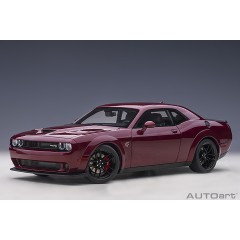 1:18 Масштабная модель Dodge Challenger SRT Hellcat Widebody - 2018 (octane red)