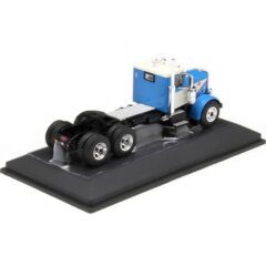 1:64 Масштабная модель седельный тягач PETERBILT 281 1955 Blue/White
