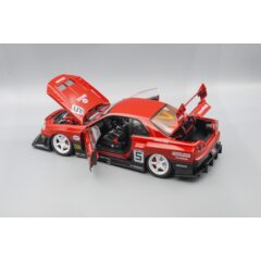 1:18 Модель Nissan Skyline GT-R Liberty Walk, красный, 27 см.