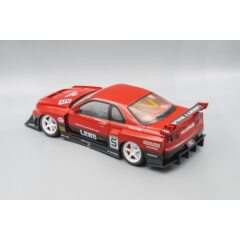 1:18 Модель Nissan Skyline GT-R Liberty Walk, красный, 27 см.