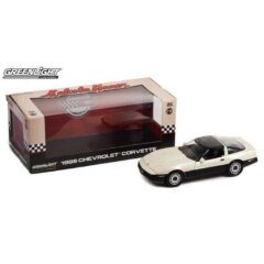 1:18 Масштабная модель CHEVROLET Corvette C4 Malcolm Konner Commemorative Edition 1986 Dual-Tone Black/Silver Beige