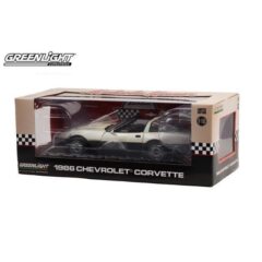 1:18 Масштабная модель CHEVROLET Corvette C4 Malcolm Konner Commemorative Edition 1986 Dual-Tone Black/Silver Beige
