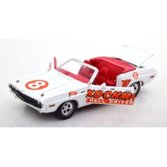 1:18 Масштабная модель DODGE Challenger Convertible "Kochman" 1970 White