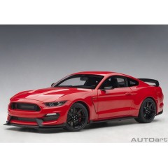 1:18 Масштабная модель Ford Shelby Mustang GT350R 2017 (red)