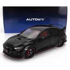 1:18 Масштабная модель Honda Civic Type R (FK8) - 2021 (crystal black pearl)