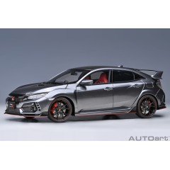 1:18 Масштабная модель Honda Civic Type R (FK8) - 2021 (polished metal)