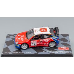 1:43 Масштабная модель CITROEN Xsara Wrc N 17 Rally Montecarlo 2003 C.mcrae - D.ringer, Red White