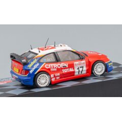 1:43 Масштабная модель CITROEN Xsara Wrc N 17 Rally Montecarlo 2003 C.mcrae - D.ringer, Red White