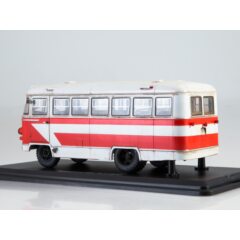 1:43 Масштабная модель Автобус Таджикистан Т1 (со следами эксплуатации)