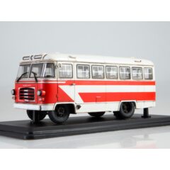 1:43 Масштабная модель Автобус Таджикистан Т1 (со следами эксплуатации)