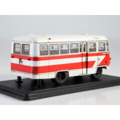 1:43 Масштабная модель Автобус Таджикистан Т1 (со следами эксплуатации)