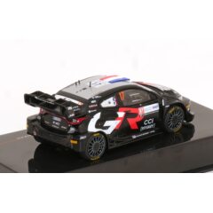 1:43 Масштабная модель TOYOTA GR Yaris Rally1 Hybrid #17 "Toyota Gazoo Racing WRT" Ogier/Landais победитель Rally Croatia 2024