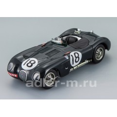 1:43 Масштабная модель Jaguar C-Type Lemans Winner 1953 T.Rolt / D.Hamilton #18 (Racing Green)